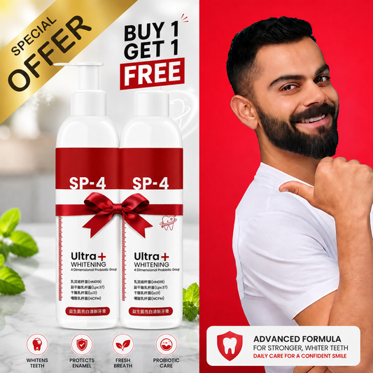 SP4 Ultra+ Whitening Probiotic Toothpaste