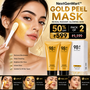 NextGenMart™ Magical Gold Peel Mask – Pack of 2
