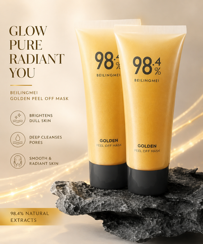 NextGenMart™ Magical Gold Peel Mask – Pack of 2